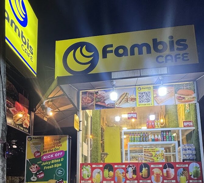 Fambis Cafe - Tastiest and Best Fast Food Restaurant in Colombo