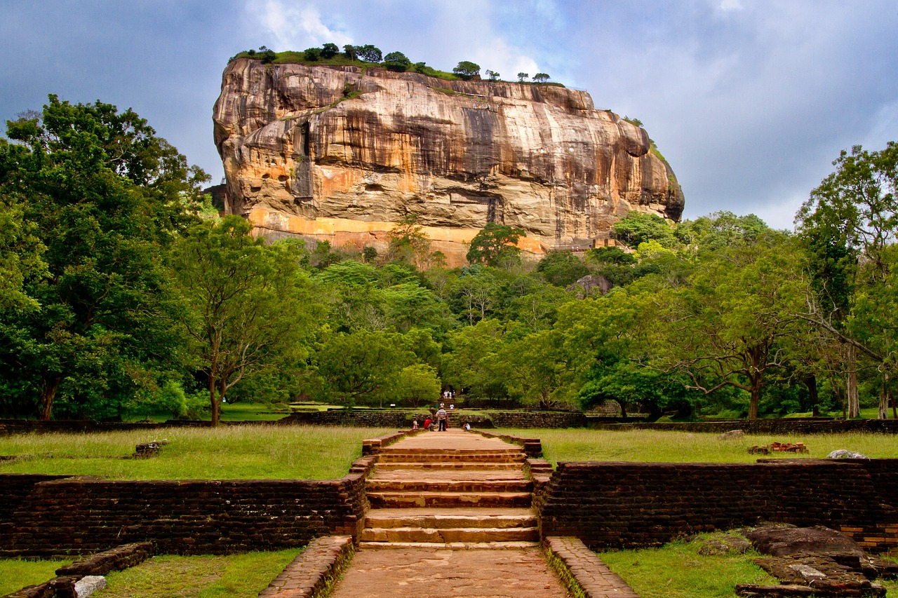 Sigiriya in Sri Lanka Lion Rock